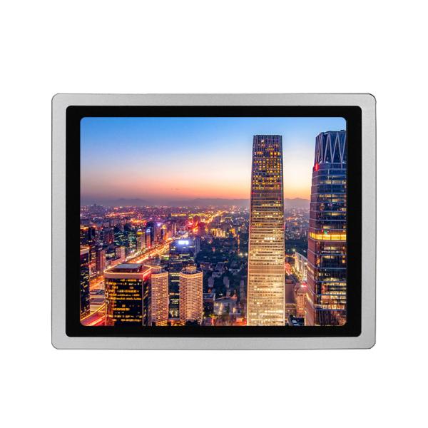 Écran LCD industriel de 21,5 pouces, montage sur panneau IP65, écran tactile capacitif intégré, moniteur PC industriel