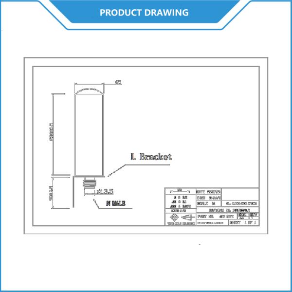 Outdoor High Gain 2G/3G/4G LTE Bracket Mount Omni Directional Antenna