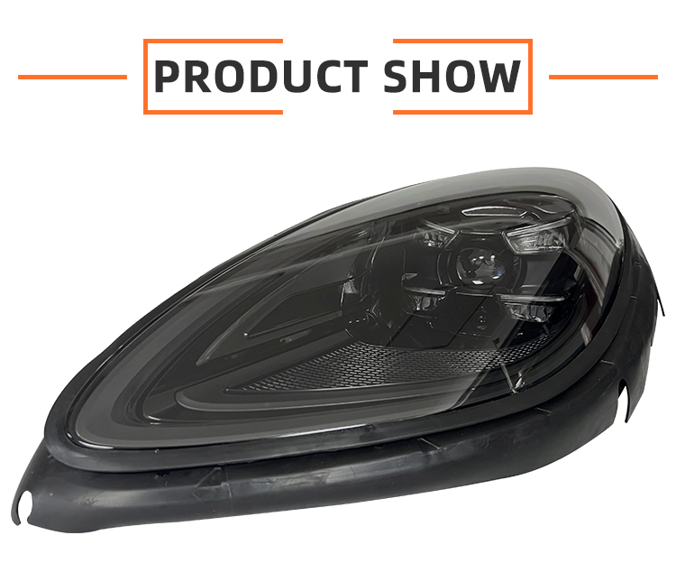Macan 2014-2020 Durable LED Projector Headlights 12V New Plug and Play Retrofit Upgrade