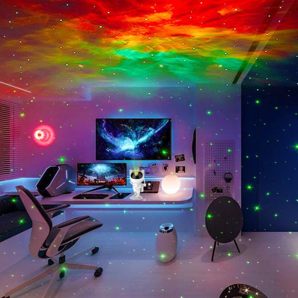 Bedroom Nebula Galaxy Light Projector Multi Scene PVC TPE Material