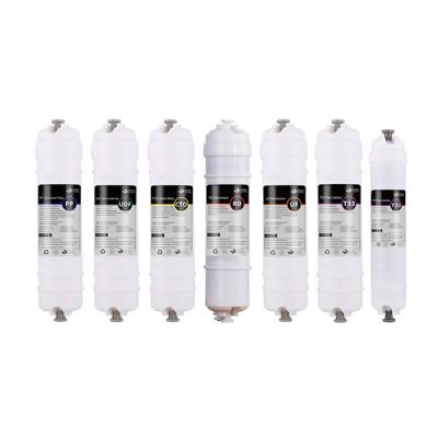 PP CTO UDF T33 Water Filter Cartridge Replacement Quick Connect For Water Purifier