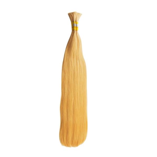 100g/pack Virgin Natural European Blonde/Silver/Grey Wet and Wavy Human Braiding Hair Bulk