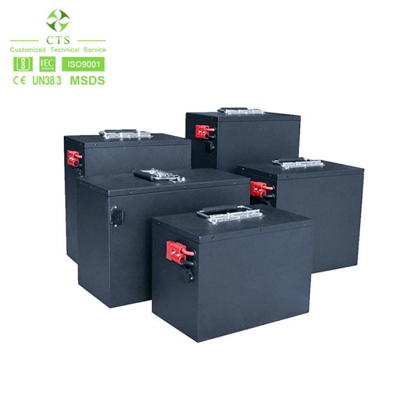 Bateria profunda 48v 100ah 200ah 5kw 10kw de Ev Lifepo4 do carrinho de golfe do ciclo
