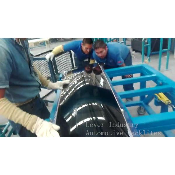 Двойное гнуть стекло закаляя печь для автомобильного заднего стекла с отжимать прессформ