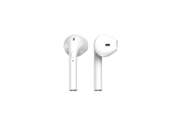 Smooth Feel I18 TWS Headphones Truly Wireless Smart Earphones Color White