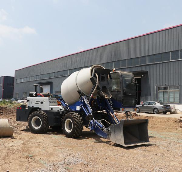 XDEM 3.5m3 Concrete Truck Mixer Self Loading 85kw 7830x2680x4170mm 7800 Kg