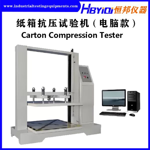 Computerized Corrugated Box Compression Testing Machine PC Control 2KN-50KN
