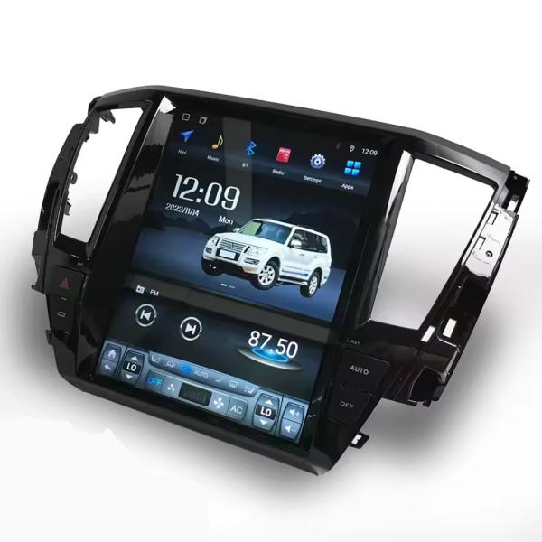 12.1дюймовый вертикальный экран Android Для Mitsubishi Pajero Sport 2017 2018 2019 Автомобильный аудио