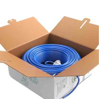 Câble fait sur commande de réseau d'A.W.G. Cat6 Cat6a UTP de la longueur 23 pour la caméra