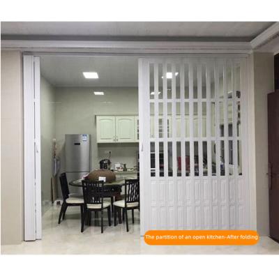 A instalação fácil da separação impermeável da porta de dobradura do PVC do banheiro