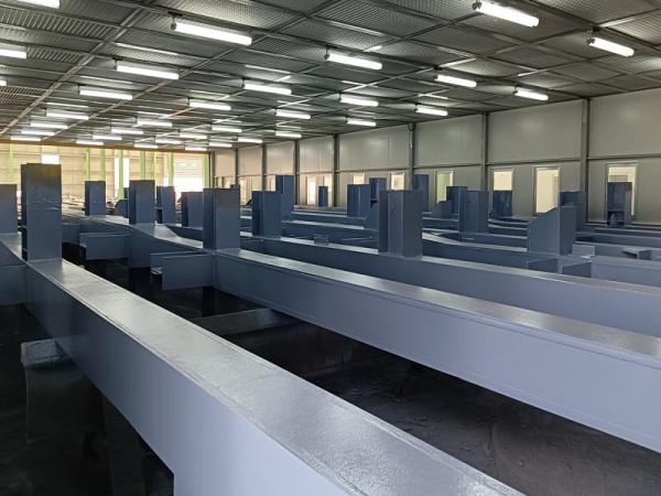 Q235B Q355B Steel Pipe Rack System for Chemical Plants