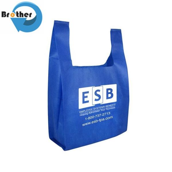 Wholesale Non Woven Grocery Shopping Tote Reusable Bag, Ecological Biodegradable Recycle Non Woven Bags