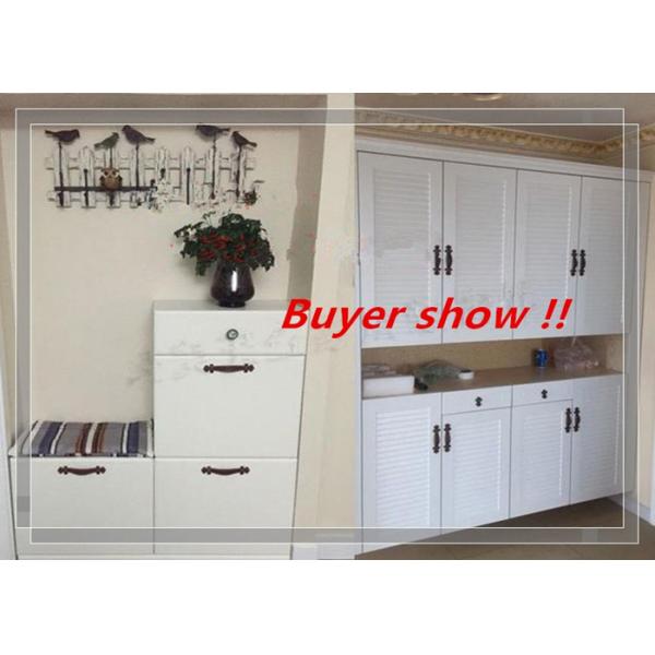 Genuine Leather Drawer Pull Black Leather Office Table Dresser  Handles Modern Style Interior Decoration
