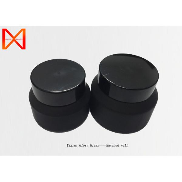 Popular Bulk Glass Cosmetic Jars Prevent Internal Liquid Leakage Long Service Life