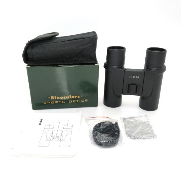 10X26 Compact Prism Binoculars Long Range Auto Focus Binoculars For Military