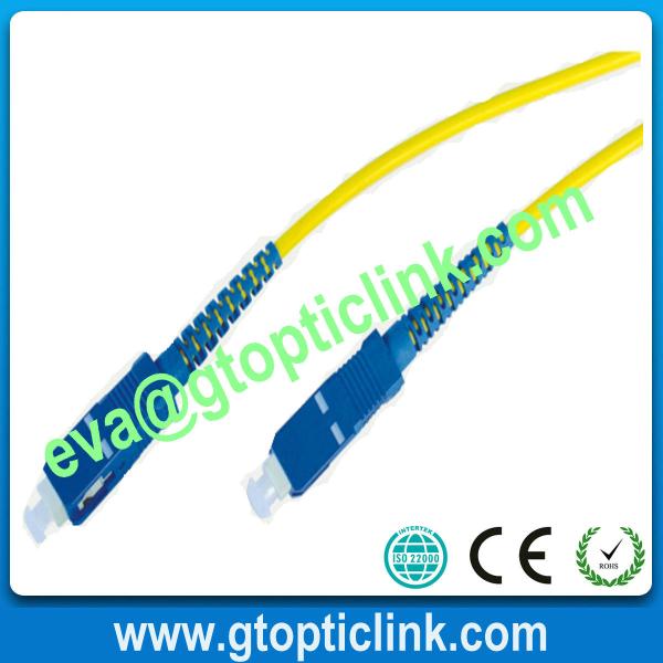 SC-SC Single Mode Simplex Optical Fiber Jumper