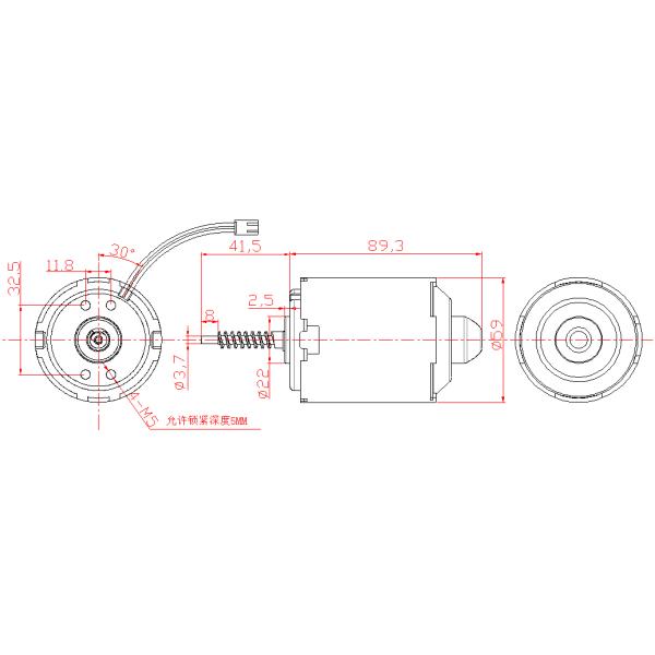 Мотор подъемного стола Электрический стол и стул Мотор подъемного стола
