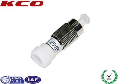 25 dB Fiber Optic Attenuator Variable FC / APC Type Independence Wavelength