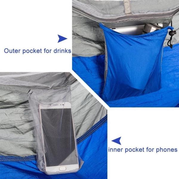 102x55in Mosquito Net 0.68kg Foldable Camping Hammock