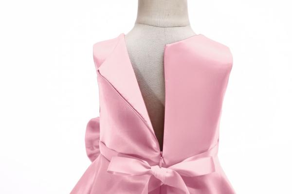 Wine Red/Pink Floor Length Girl Dress e Girl Girls Unicorn Niños Roupas Infantis Menina Elsa Vampirina Jurken Dress Niña