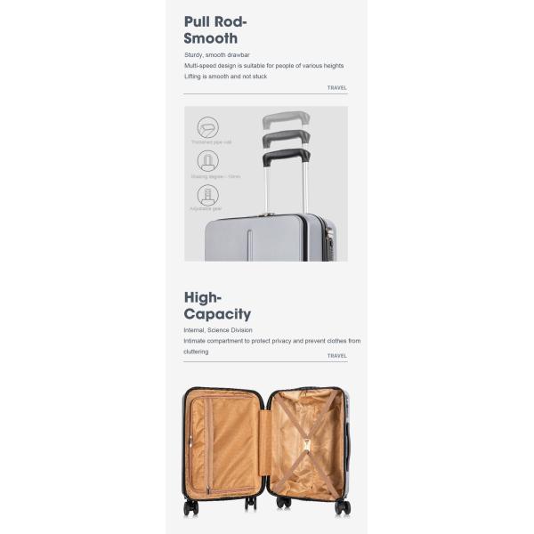 Настраиваемый багаж на борту 35-45L с карманным отсеком