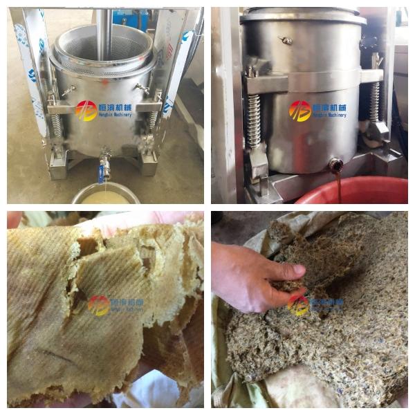 Máquina de extracção de sumo hidráulica prensada a frio de 300L para vinícolas e restaurantes