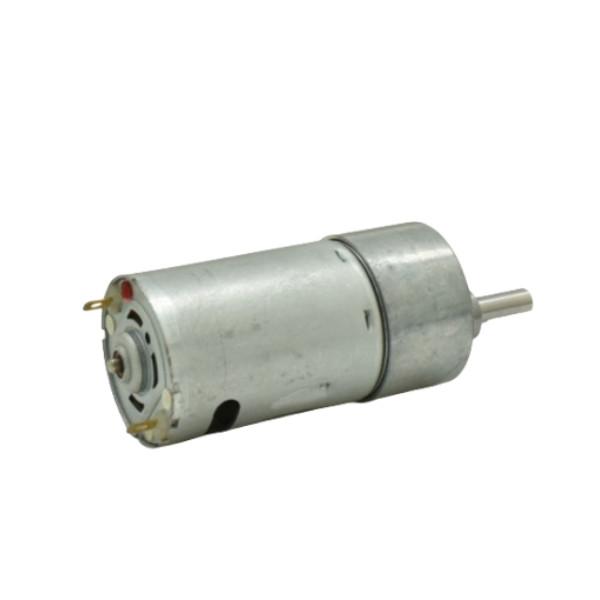 GB37-545 37mm 6V 12V 24v Electric Motor With Gearbox Ratio10:1 18.1:1 150:1 450:1
