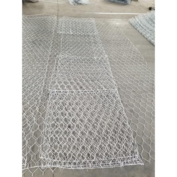 Поднос + Пластиковая пленка Габионная система ограждения Оцинкованные каменные клетки корзины