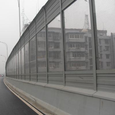 Protecção contra ruído Rodovia Barreira de ruído Ponte Barreira de ruído Folha acrílica
