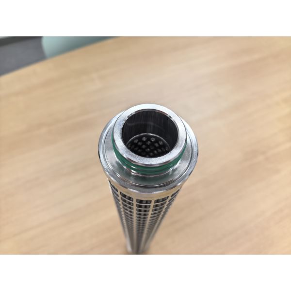 316L Stainless Steel Pleated Filter Cartridge with Large Filtration Area and High Temperature Resistance