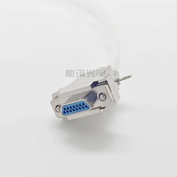 J30j Rectangular Connector J30j-15zkp-A3 Crimping with Wire 15 Core and Tail Clip.
