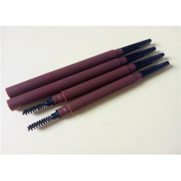 Двойной главный карандаш брови Таупе, пластиковый карандаш 142 * 11мм щетки брови