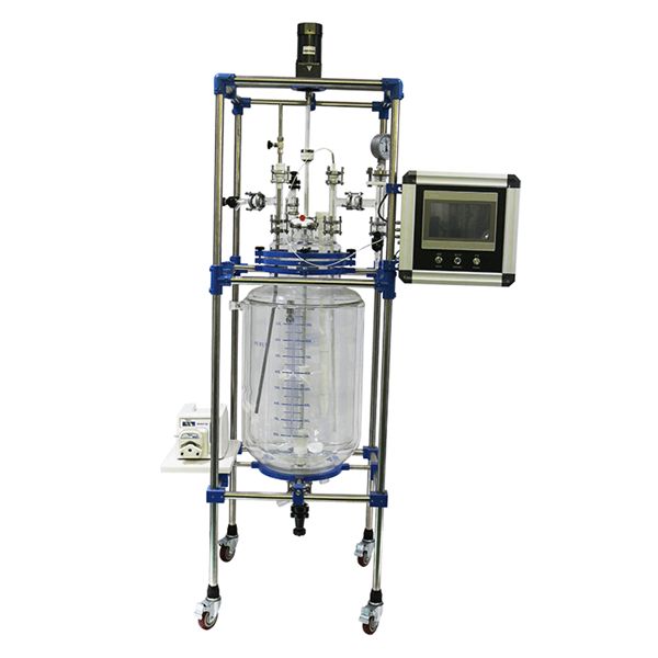 50L-100L PLC Glass Reactor
