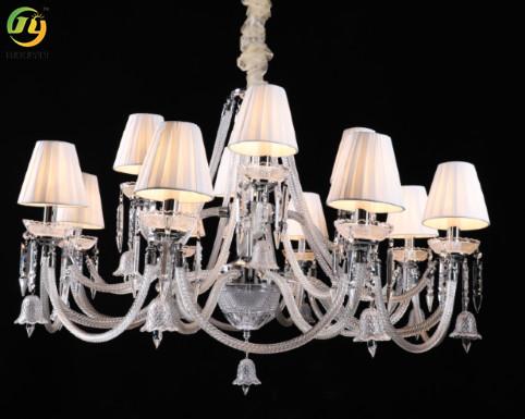 E14 Modern Crystal Candle Chandelier Light For Home Hotel