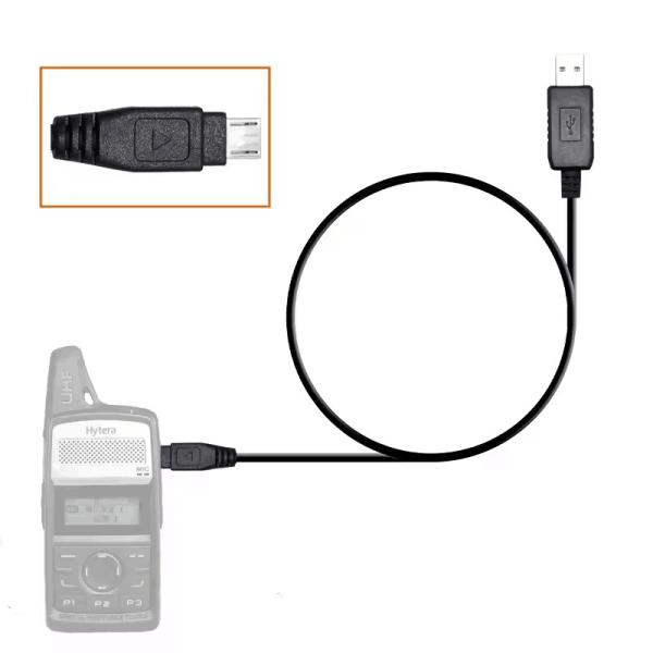 Repetidor Acessórios Antenna E Alimentador PC69 Cabo de Programação USB para Hytera Série Walkie Talkie para TD350 BD350 PD350