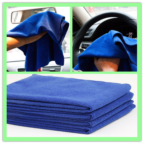 30*40cm Microfiber Car Washing Towels Microfibre Polishing Cleaning Cloth Wholesale