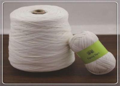 Fio tubular Eco macio do fio branco cru da cavidade do algodão de Coreless amigável