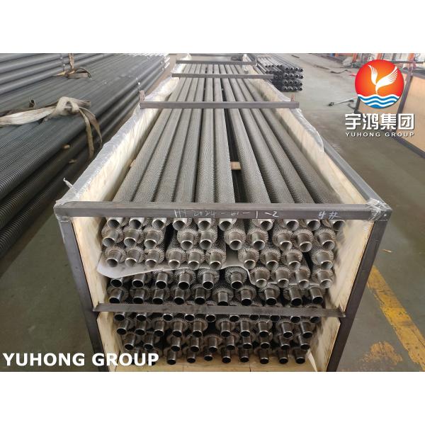 ASME SA192 soudage HF de tubes à aileron dentelé pour appareils de chauffage industriels