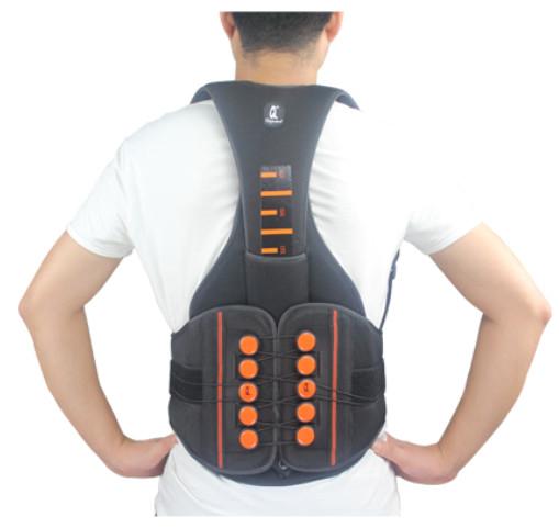 Custom Made Dorso Lumbar Back Brace Fully Adjustable Length Of Dorsal
