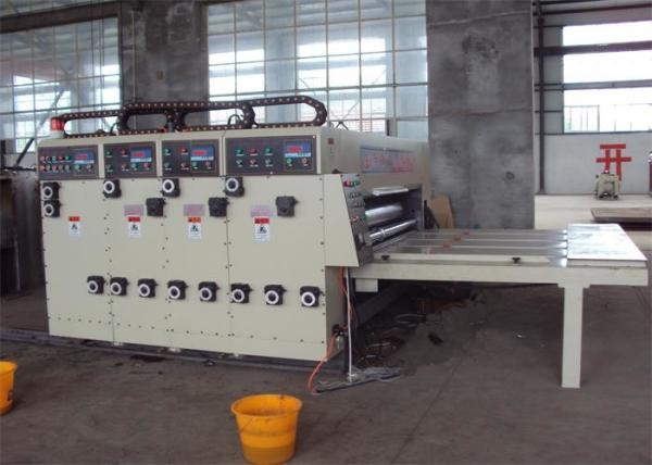 Chain Feeder Flexo Printer Slotter Die Cutter Two Color Flexo Printing Machine