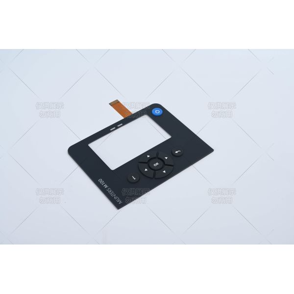 Membrane Switch Rubber Membrane Switch with Yellow Led Colors and Certified ISO9001 ROHS SGS Providing Control Solutions