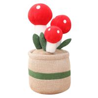 A flor em pasta da simulação curto do luxuoso encheu os brinquedos ISO9001 para a decoração da casa