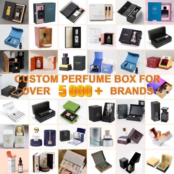 Luxury Present Boxes Cardboard Paper Perfume Custom Box Packaging Paper Gift Box Brand Logo Display and Cosmetic Mailer Shipping