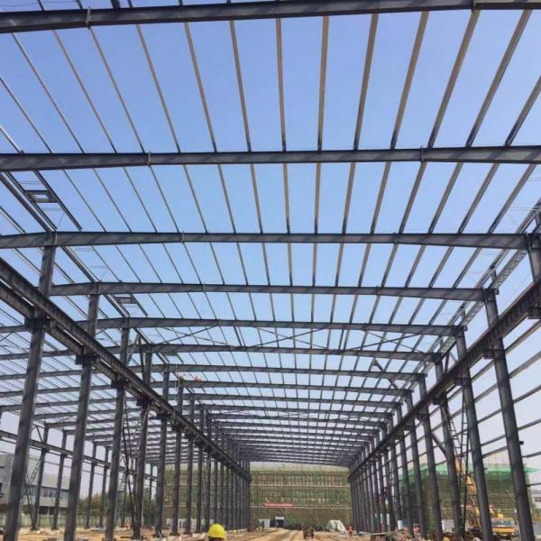 Custom Steel Structure Warehouse with Sandwich Panels 30-Year Warranty
