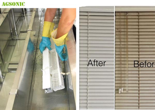 Wood / Roman Shade / Mini Blind And Vertical Blinds Ultrasonic Blind Cleaning Machines