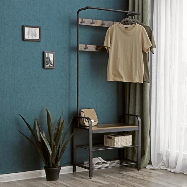 Free Standing Coat Stand for Sale, Entrance Coat Rack, Industrial Coat Rack for Home, HSR40B