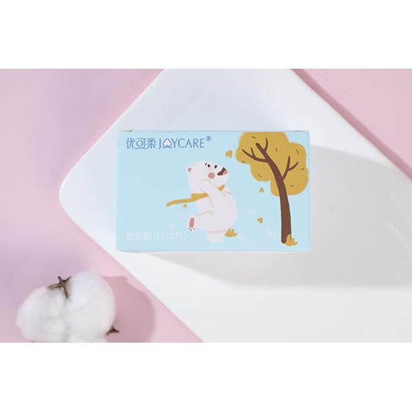 Plastic Free Beauty Cotton Pads Comfortable Multi Layer For Sensitive Skin