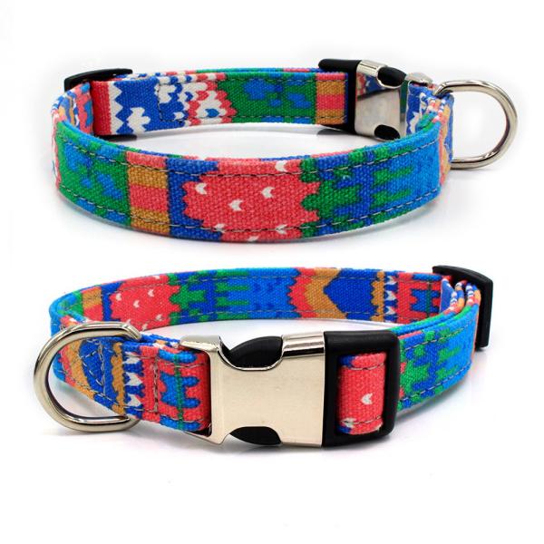 Collar para perros de mascotas con hebilla de metal en S/M/L Tamaño Tipo de artículo Correa para mascotas Bohemian
