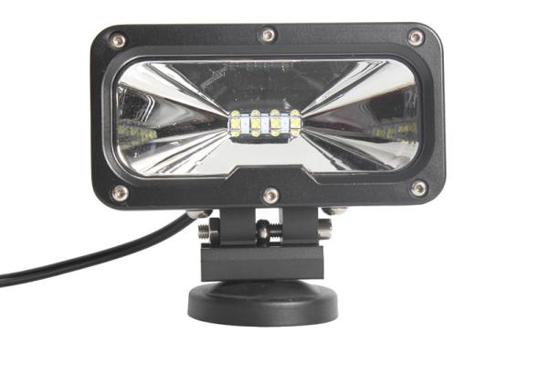 40W Off Road 4WD High Lumen Car LED Headlights Square with 4pcs*10w high intensity CREE LEDs work light