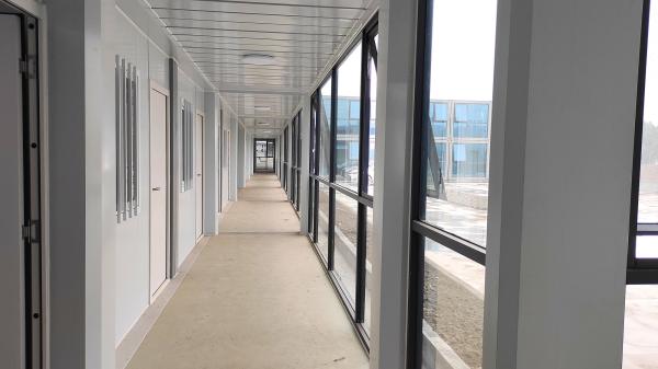 Prefab School Building/Collapsible Flat Pack Container Homes Casa Prefabbracata Container Frame 40ft Temporary Shelter